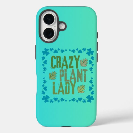 Crazy Plant Lady Case-Mate iPhone Case (Achterkant)