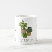 Crazy Plant Lady Funny Classic Mok, 11 oz Koffiemok (Center)