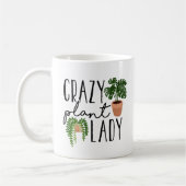 Crazy Plant Lady | Funny Plant Lovers Koffiemok (Links)