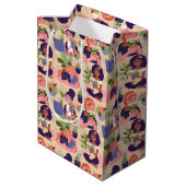 Crazy Plant Lady Gift Bag Medium Cadeauzakje (Achterkant Gekanteld)