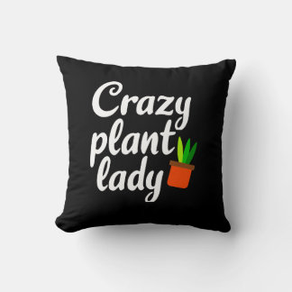Crazy plant lady kussen