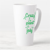 Crazy Plant Lady Latte Mok (Rechterhoek)