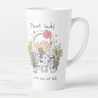 Crazy Plant Lady/ Mijn Planten maken me gelukkig Latte Mok