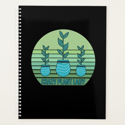 Crazy Plant Lady Planner (Voorkant)
