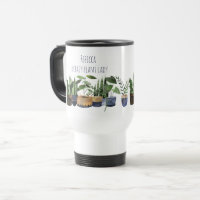 Crazy Plant Lady Pot Plant & Cactus Bone Travel M