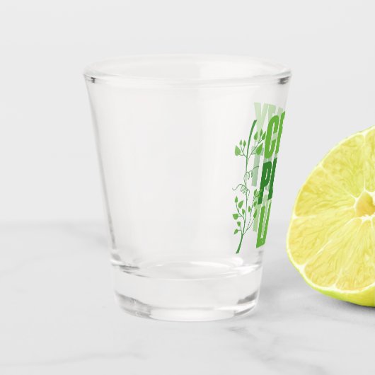 Crazy Plant Lady Shot Glas (Links)