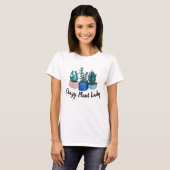 Crazy Plant Lady T-shirt (Voorkant volledig)
