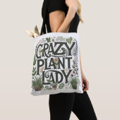 Crazy Plant Lady Tote Bag (Dichtbij)