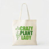 Crazy Plant Lady Tote Bag (Voorkant)