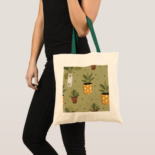 Crazy Plant Lover Tote Bag (Voorkant (product))