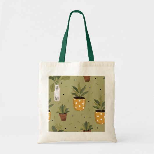 Crazy Plant Lover Tote Bag (Voorkant)