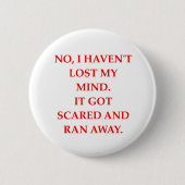 CRAZY.png Ronde Button 5,7 Cm (Voorkant)