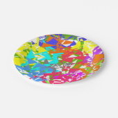 Crazy Polygon Texture Paper Bord (Gekanteld)