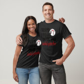 Crazy Proud Altijd Loud Baseball Godmoeder T-shirt (Unisex)