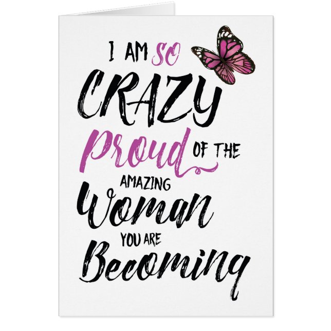 Crazy Proud van de vrouw die je wordt (Voorkant)