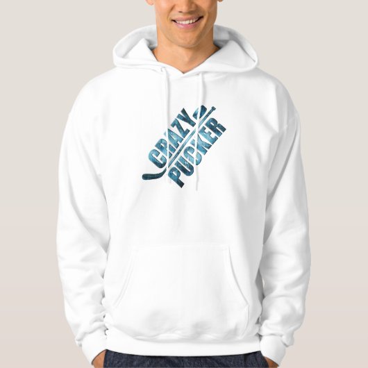 Crazy Pucker (Hockey) Hoodie (Voorkant)