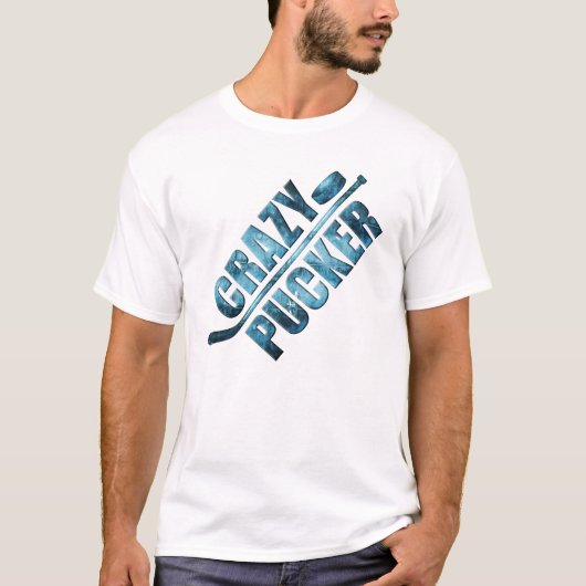 Crazy Pucker (Hockey) T-shirt (Voorkant)