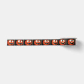 Crazy Pumpkin Satijnen Lint (Voorkant)