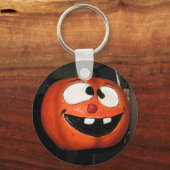 Crazy Pumpkin Sleutelhanger (Voorkant)
