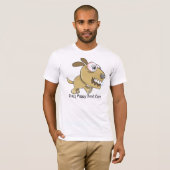 Crazy Puppy "Crazy Puppy Don't Care" T-Shirt (Voorkant volledig)
