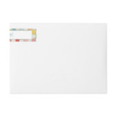 CRAZY QUILT 1 "x7.25" echt brede labels (Voorkant)