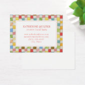 CRAZY QUILT 3.5x2.5 Visitekaartje II (Bureau)