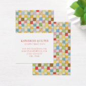 CRAZY QUILT 3.5x2.5 Visitekaartje III (Bureau)