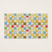 CRAZY QUILT 3.5x2 Visitekaartje (Achterkant)