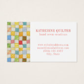 CRAZY QUILT 3.5x2 Visitekaartje III (Voorkant)