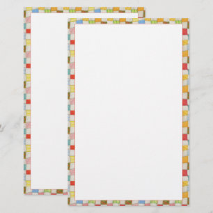 CRAZY QUILT 5.5x8.5 Papier