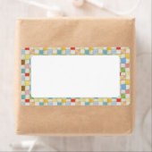 CRAZY QUILT 5x9,5 cm Labels (Insitu)
