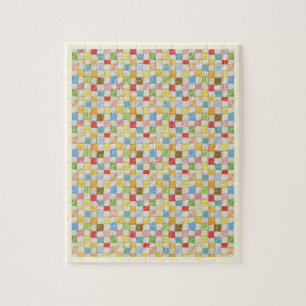 CRAZY QUILT 8x10 Puzzel / Crème