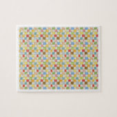 CRAZY QUILT 8x10 Puzzel - Wit (Horizontaal)