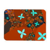 Crazy Quilt Abstract Fractal Design Magneet (Horizontaal)