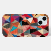 Crazy Quilt Abstract Pattern Case-Mate iPhone Case (Achterkant (horizontaal))