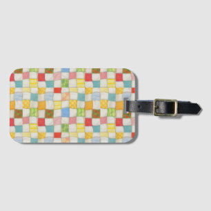 CRAZY QUILT Bagagelabel