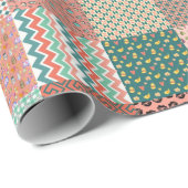 CRAZY QUILT CADEAUPAPIER (Rol Hoek)