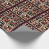 Crazy quilt cadeaupapier (Hoek)