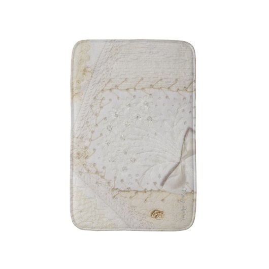 Crazy Quilt Design Badmat (Voorkant Verticaal)