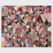 Crazy Quilt Design Cadeaupapier (Vlak)