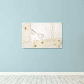 Crazy Quilt Design Canvas Afdruk (Insitu (Houten vloer))