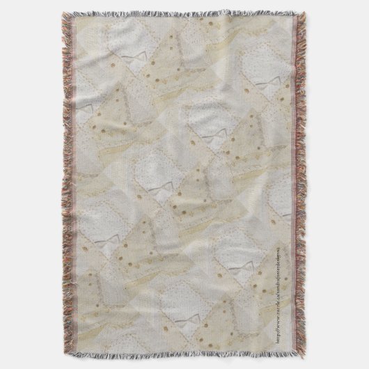 Crazy Quilt Design Deken (Voorkant Verticaal)