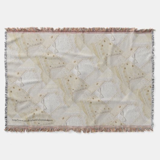 Crazy Quilt Design Deken (Voorkant)