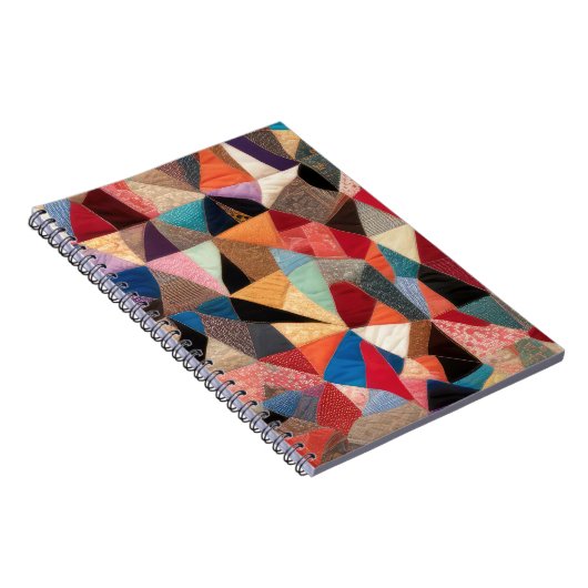 Crazy Quilt Design Notitieboek (Rechterzijde)