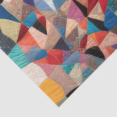 Crazy Quilt Design Tissuepapier (Detail)