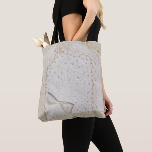 Crazy Quilt Design Tote Bag (Dichtbij)