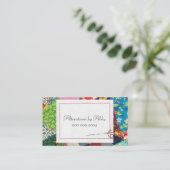 Crazy Quilt en Naaldaanpassingen Visitekaartje (Staand voorkant)