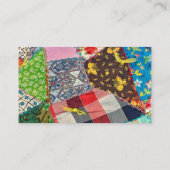 Crazy Quilt en Naaldaanpassingen Visitekaartje (Achterkant)