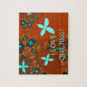 Crazy Quilt Fractal Abstract Legpuzzel (Verticaal)