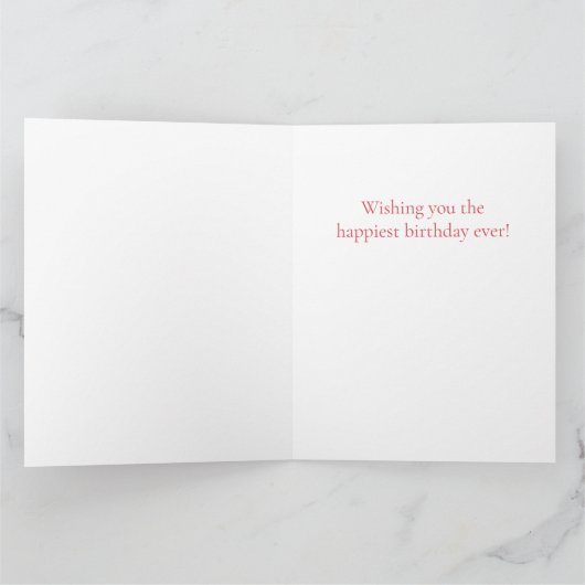 CRAZY QUILT Grote Verjaardag Kaart (Binnen)